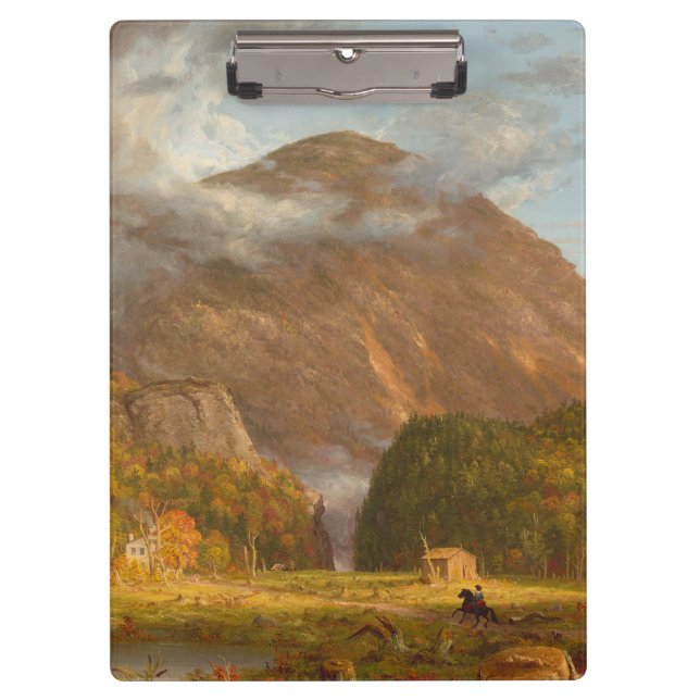 Thomas Cole A View of the Mountain Pass  Clipboard (Front)