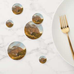 Thomas Cole A View of the Mountain Pass  Confetti