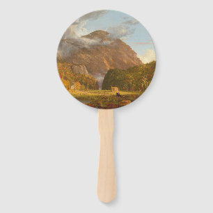 Thomas Cole A View of the Mountain Pass Hand Fan