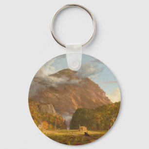 Thomas Cole A View of the Mountain Pass Key Ring