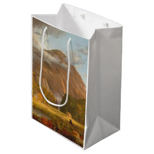 Thomas Cole A View of the Mountain Pass  Medium Gift Bag