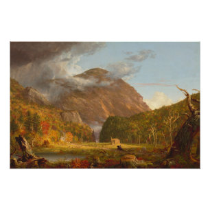 Thomas Cole A View of the Mountain Pass Poster