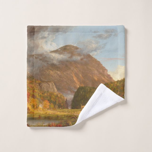 Thomas Cole A View of the Mountain Pass  Wash Cloth (Wash Cloth)