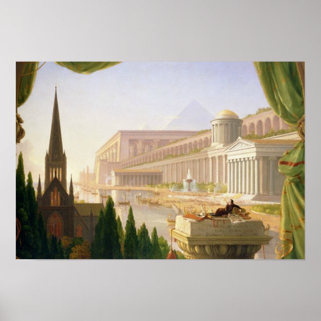 Thomas Cole - Architect’s Dream Poster (Front)