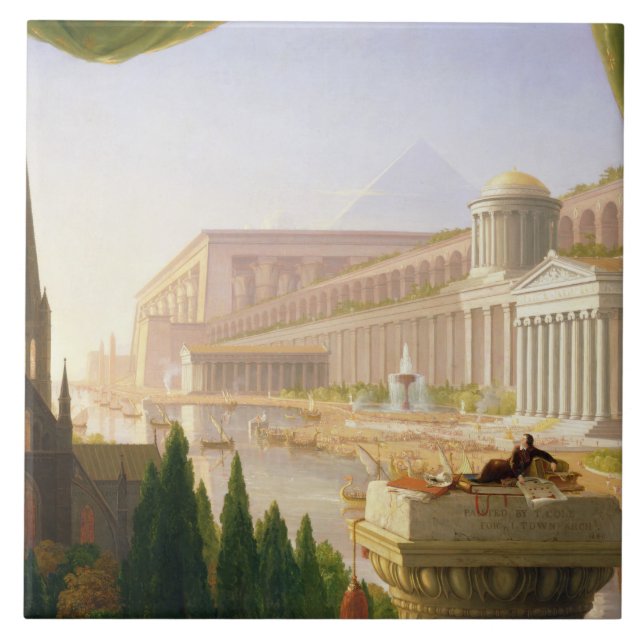 Thomas Cole - Architect’s Dream Tile (Front)