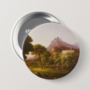 Thomas Cole  Dream of Arcadia 7.5 Cm Round Badge