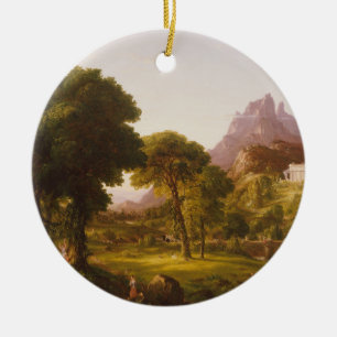 Thomas Cole Dream of Arcadia Ceramic Tree Decoration