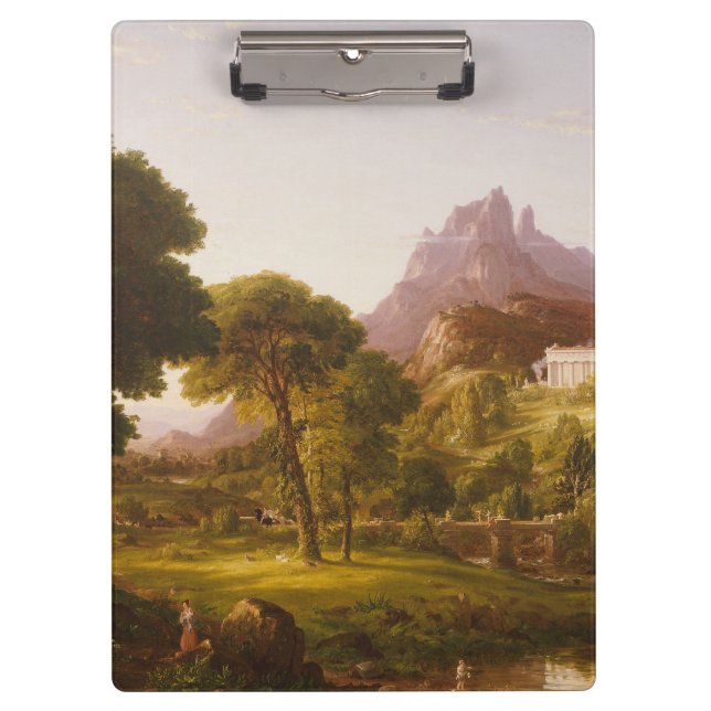 Thomas Cole  Dream of Arcadia Clipboard (Front)