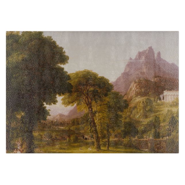 Thomas Cole  Dream of Arcadia Cutting Board (Front)