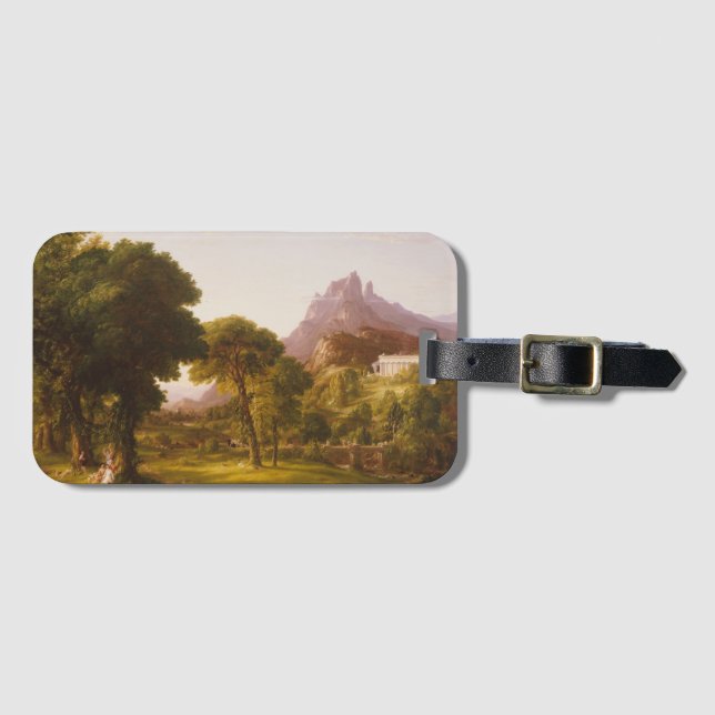 Thomas Cole  Dream of Arcadia Luggage Tag (Front Horizontal)