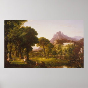 Thomas Cole Dream of Arcadia Poster