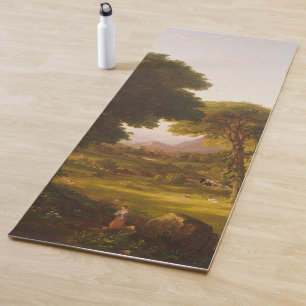 Thomas Cole Dream of Arcadia Yoga Mat