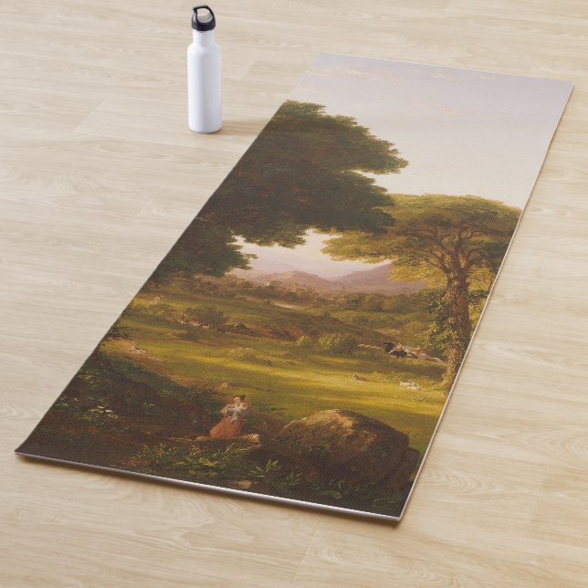 Thomas Cole  Dream of Arcadia Yoga Mat (In Situ)