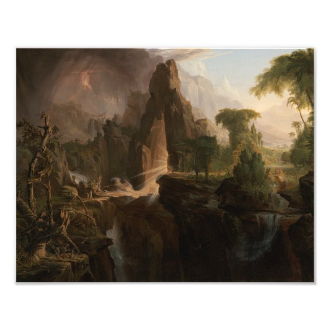 Thomas Cole - Expulsion from the Garden of Eden Photo Print (Front)