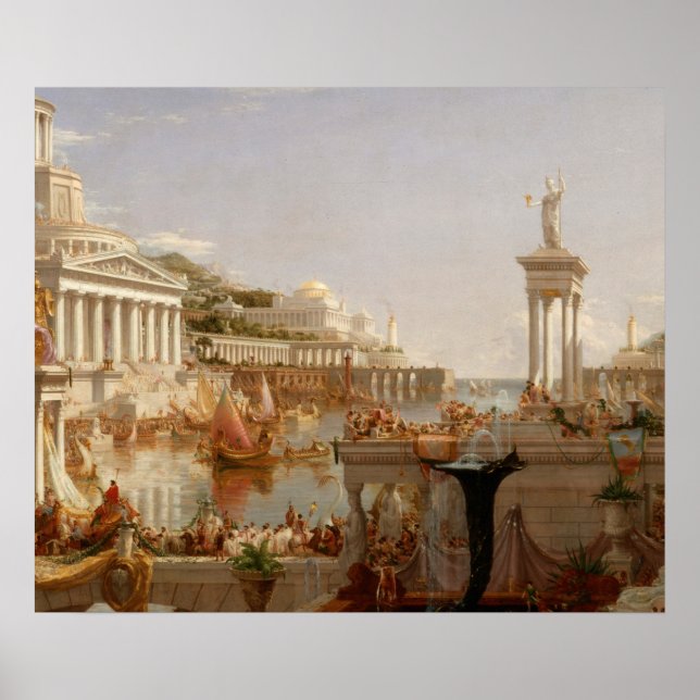 Thomas Cole Perfection The Course of the Empire Poster (Front)