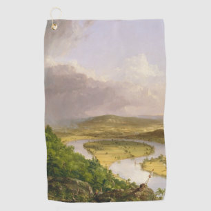Thomas Cole The Oxbow The Connecticut River  Golf Towel