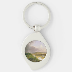 Thomas Cole The Oxbow The Connecticut River Key Ring