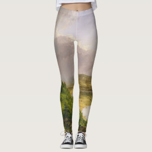 Thomas Cole The Oxbow The Connecticut River Leggings