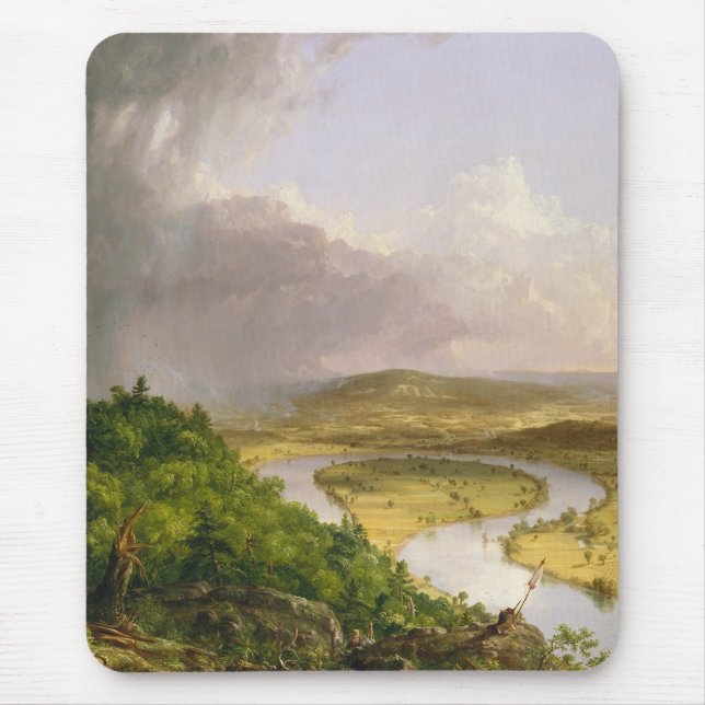 Thomas Cole The Oxbow The Connecticut River  Mouse Mat (Front)