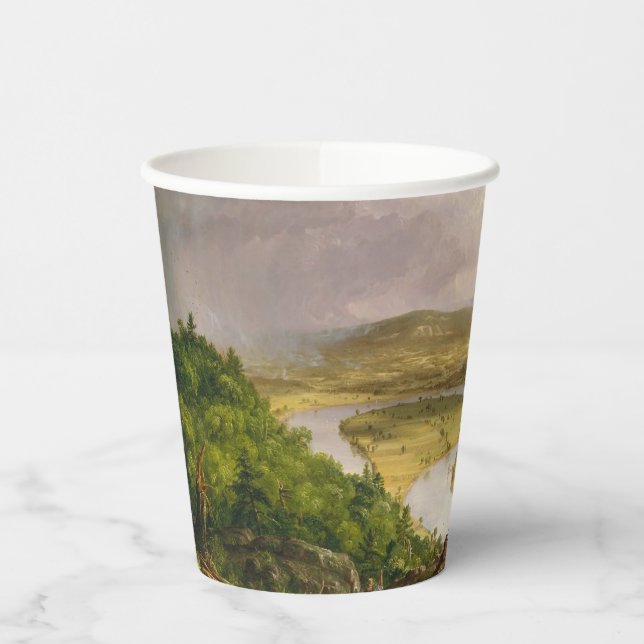 Thomas Cole The Oxbow The Connecticut River  Paper Cups (Left)