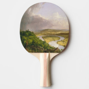 Thomas Cole The Oxbow The Connecticut River Ping Pong Paddle