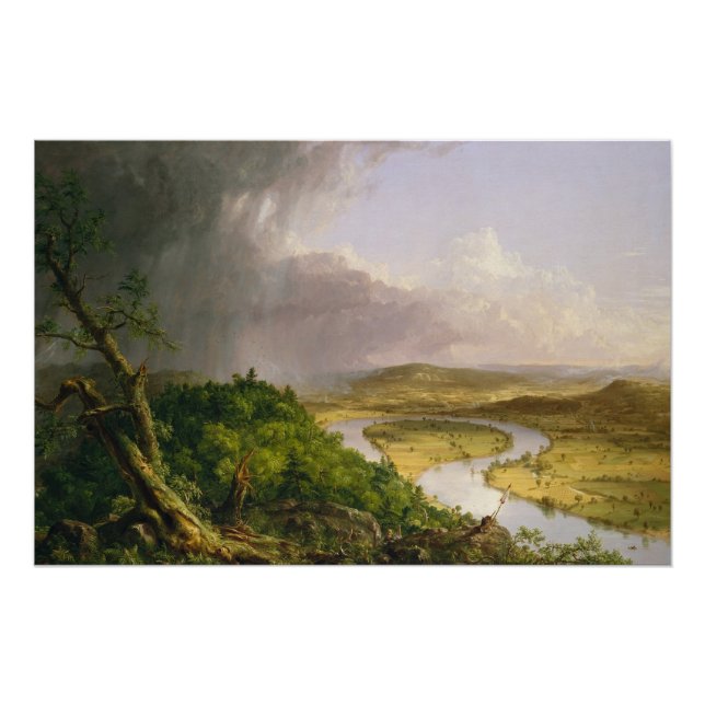 Thomas Cole The Oxbow The Connecticut River  Poster (Front)