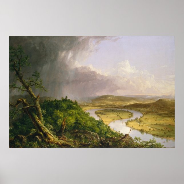 Thomas Cole The Oxbow The Connecticut River  Poster (Front)