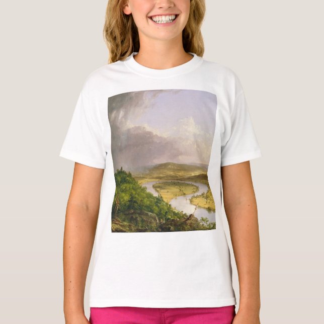 Thomas Cole The Oxbow The Connecticut River  T-Shirt (Front)