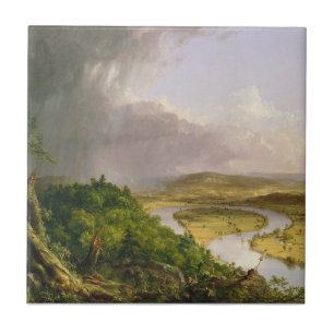Thomas Cole The Oxbow The Connecticut River  Tile