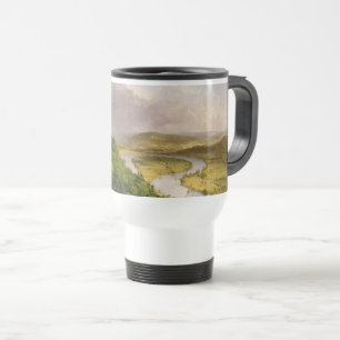 Thomas Cole The Oxbow The Connecticut River  Travel Mug