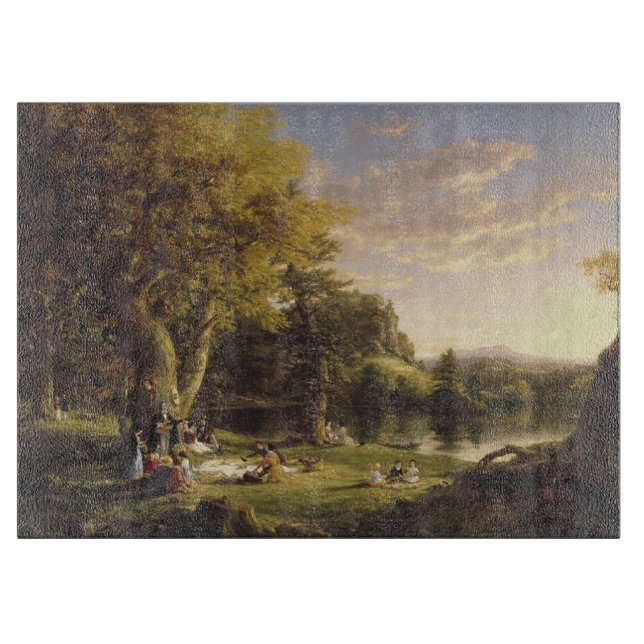 Thomas Cole The Pic-Nic Cutting Board (Front)
