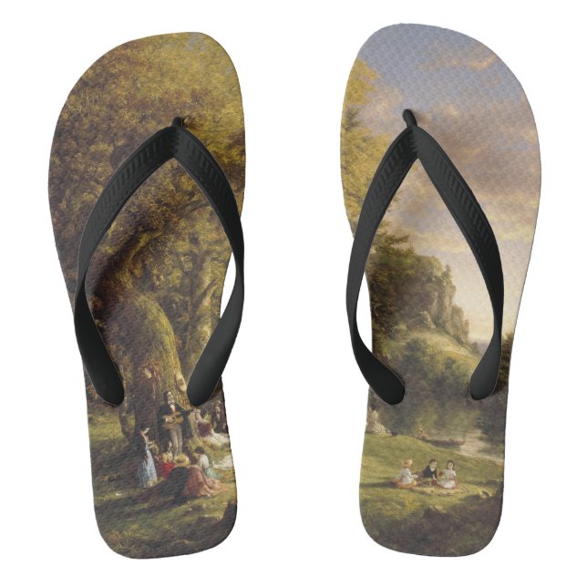 Thomas Cole The Pic-Nic Flip Flops (Footbed)