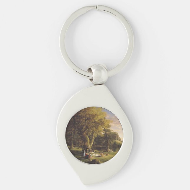 Thomas Cole The Pic-Nic Key Ring (Front)