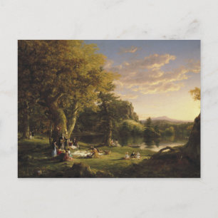 Thomas Cole - The Pic-Nic Postcard