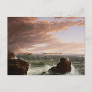 Thomas Cole - Views Across Frenchman's Bay Postcard