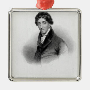 Thomas Coutts, Esq. drawn by A. Chisholm Metal Tree Decoration