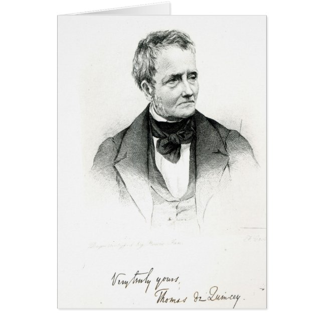 Thomas de Quincey (Front)