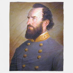 THOMAS E. (STONEWALL) JACKSON FLEECE BLANKET