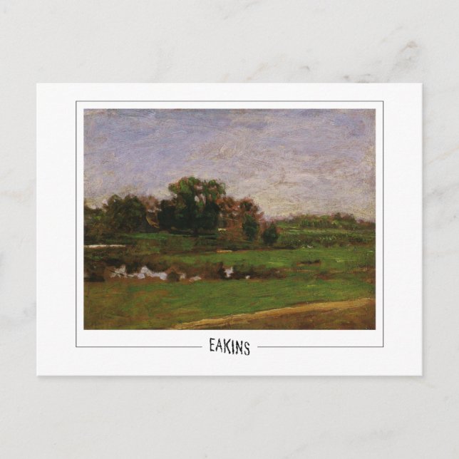 Thomas Eakins #65 - Fine Art Postcard (Front)