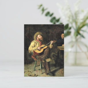 Thomas Eakins painting, Home Ranch, Postcard