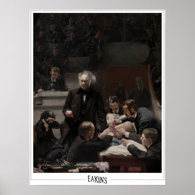Thomas Eakins Zedign Art Poster #15 (Front)