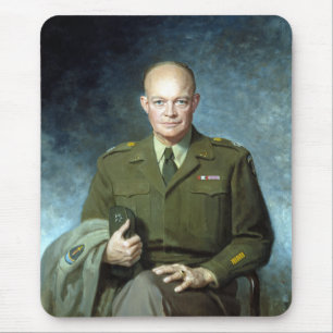 Thomas Edgar Stephens Dwight D. Eisenhower Mouse Mat