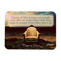 Thomas Edison Inspirational Quote "Failures"