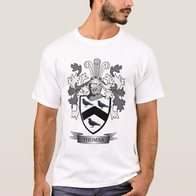 Thomas Family Crest T-Shirt (Front)