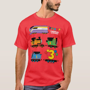 Thomas Friends Happy 3rd Birthday retro T-Shirt