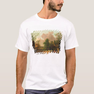 Thomas Gainsborough   A Landscape with Figures, Fa T-Shirt