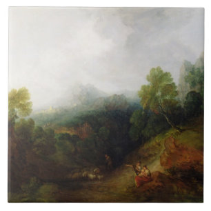 Thomas Gainsborough   A Mountain Valley with Rusti Tile