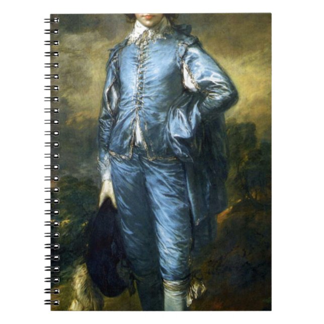 Thomas Gainsborough Art Painting: The Blue Boy Notebook (Front)