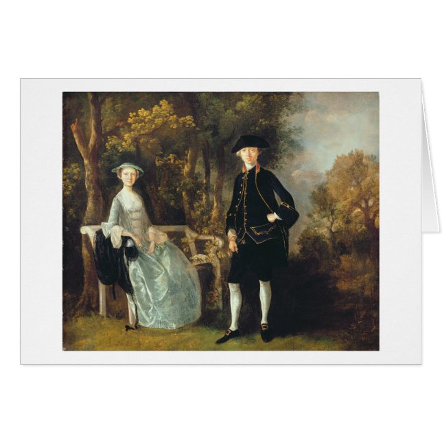 Thomas Gainsborough | Lady Lloyd and her son, Rich (Front Horizontal)