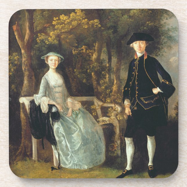 Thomas Gainsborough | Lady Lloyd and her son, Rich Coaster (Front)